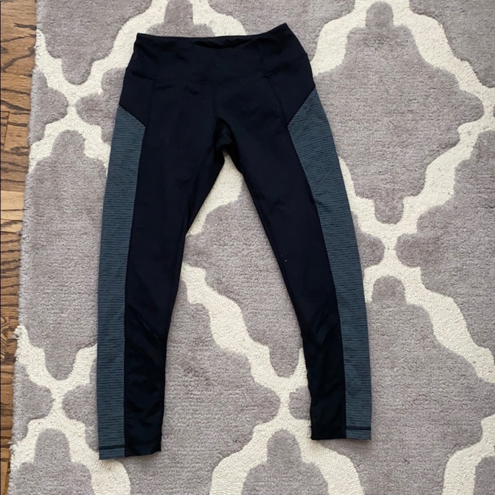 Zella Leggings with mesh on the bottoms